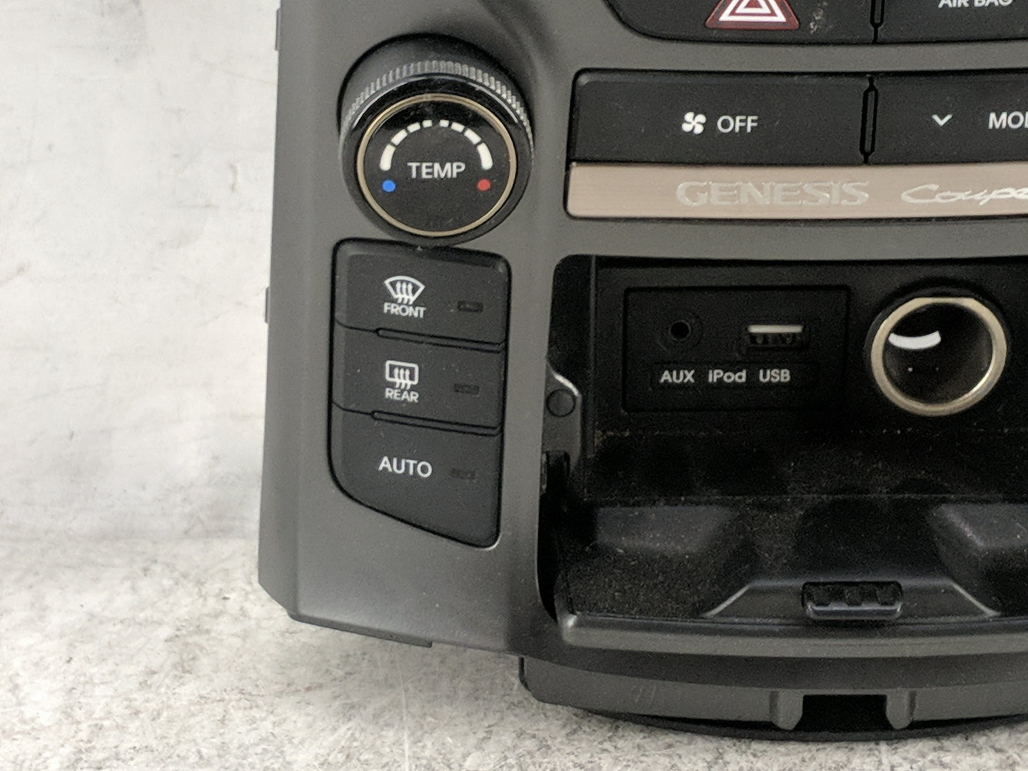 2013-2016 Hyundai Genesis Climate Control Module Temperature AC/Heater Replacement P/N:97250-2MFJ1 Fits Fits 2013 2014 2015 