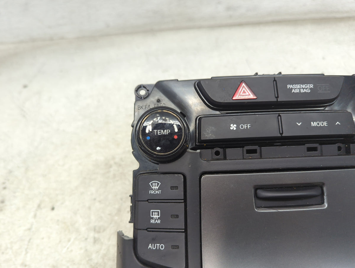 2013-2015 Hyundai Genesis Climate Control Module Temperature AC/Heater Replacement Fits Fits 2013 2014 2015 OEM Used Auto Pa