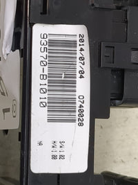 2015 Hyundai Genesis Master Power Window Switch Replacement Driver Side Left P/N:93570-B1010 Fits OEM Used Auto Parts - Oemu