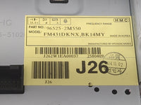 2014-2016 Hyundai Genesis Information Radio Display Screen Black - Oemusedautoparts1.com