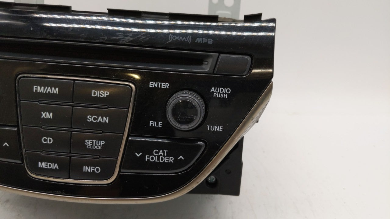 2014-2015 Hyundai Genesis Am Fm Cd Player Radio Receiver - Oemusedautoparts1.com