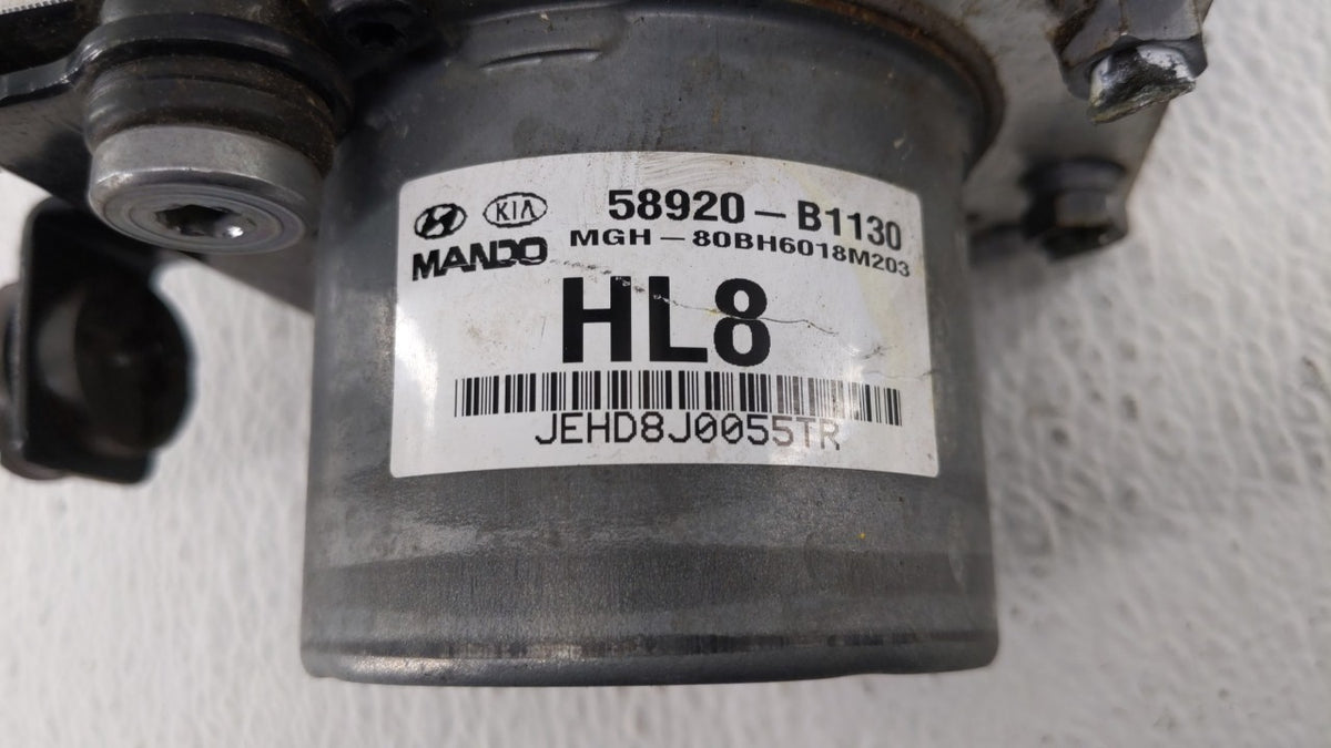 2015-2016 Hyundai Genesis Anti-Lock Brake ABS Pump Module Actuator OEM P/N:58920-B1130 Fits Fits 2015 2016 2017 OEM Used Aut