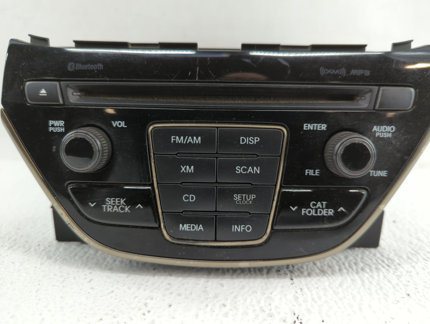 2014-2015 Hyundai Genesis Am Fm Cd Player Radio Receiver - Oemusedautoparts1.com