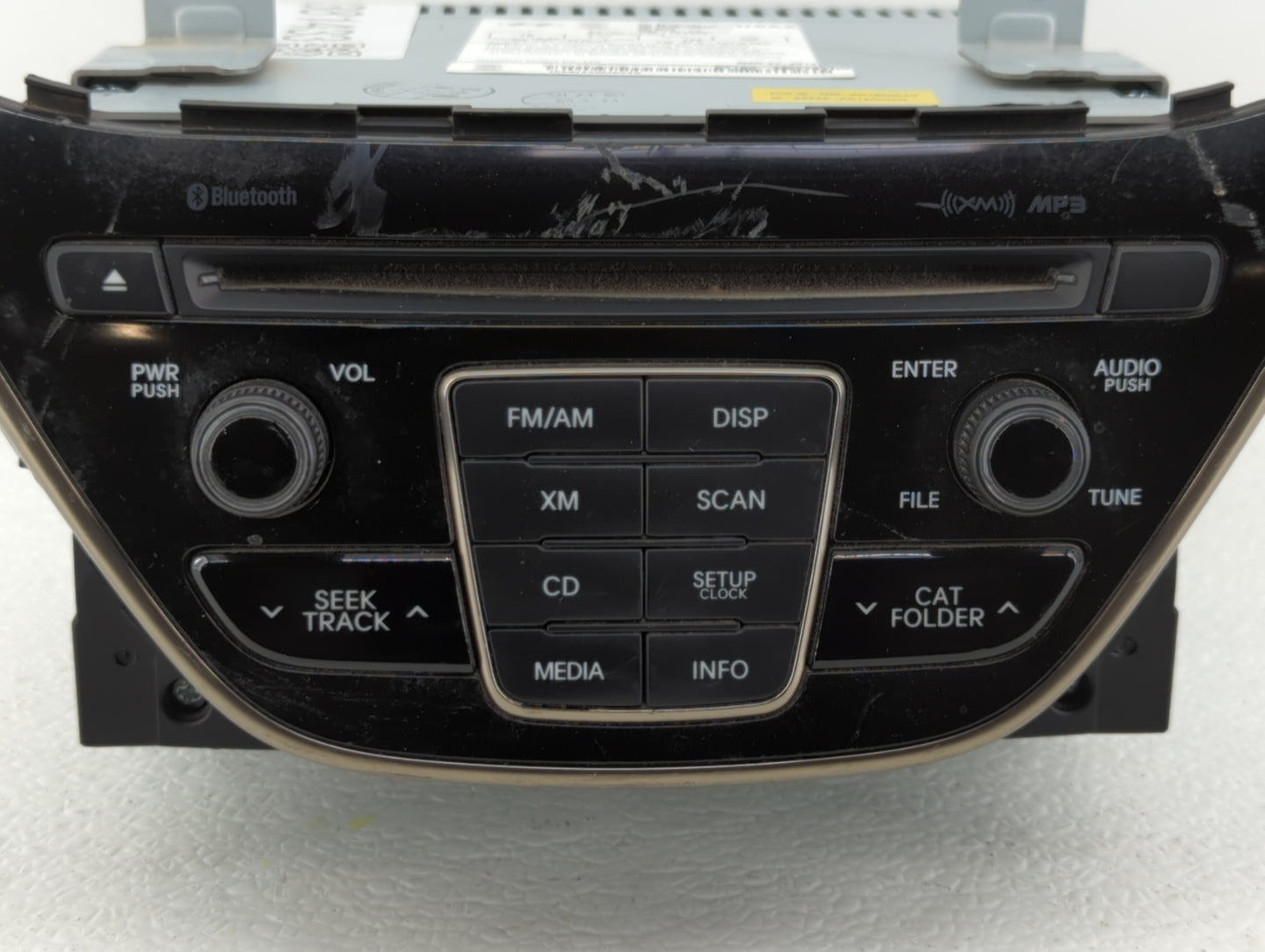 2014-2015 Hyundai Genesis Am Fm Cd Player Radio Receiver - Oemusedautoparts1.com