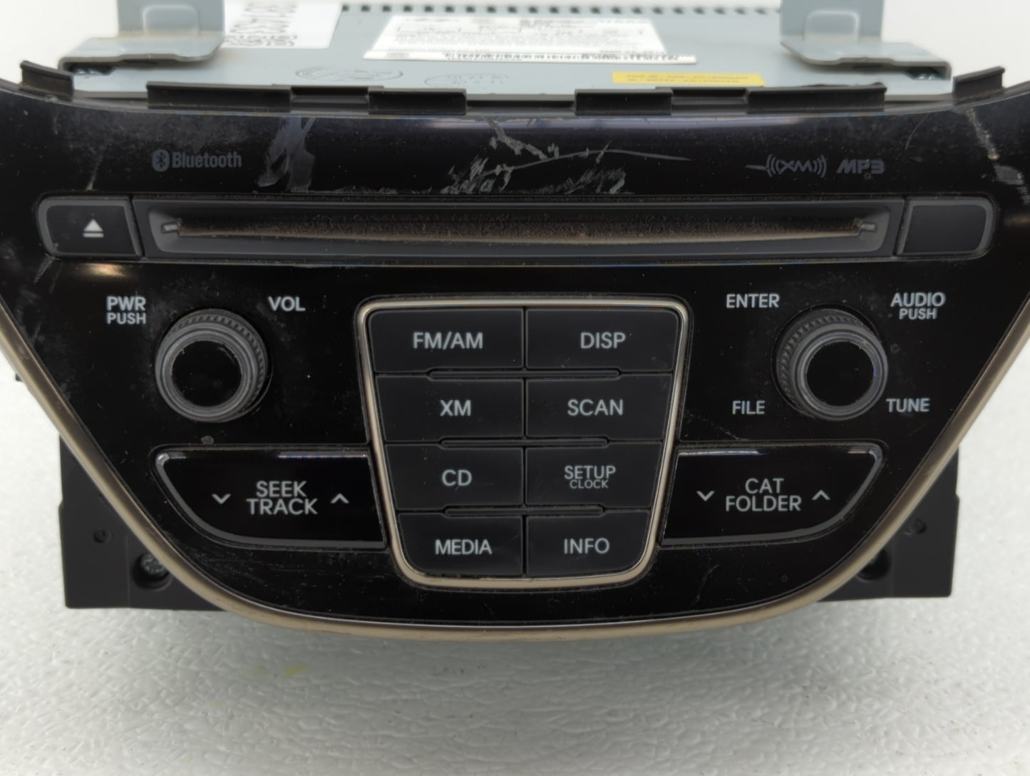 2014-2015 Hyundai Genesis Am Fm Cd Player Radio Receiver - Oemusedautoparts1.com