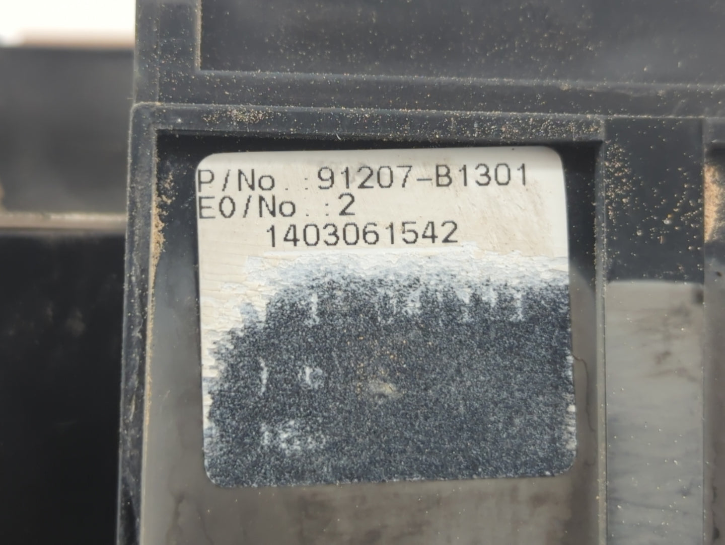 2015 Hyundai Genesis Fusebox Fuse Box Panel Relay Module P/N:91207-B1301 Fits OEM Used Auto Parts - Oemusedautoparts1.com