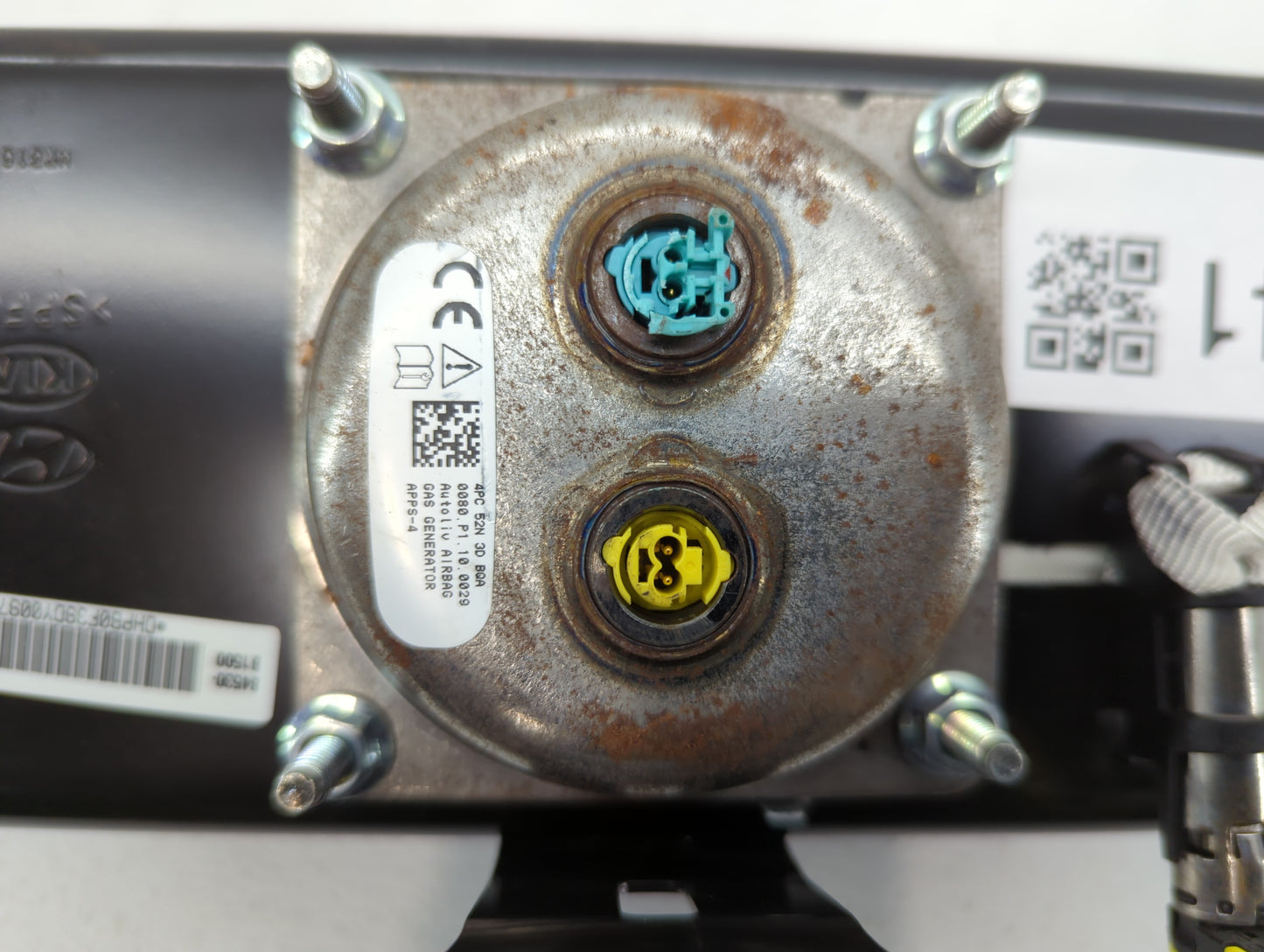 2015-2016 Hyundai Genesis Air Bag Passenger Right Dashboard Oem - Oemusedautoparts1.com