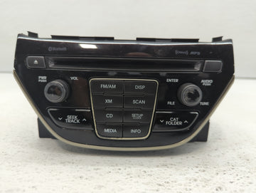 2014-2015 Hyundai Genesis Radio AM FM Cd Player Receiver Replacement P/N:96180-2M118YHG Fits Fits 2014 2015 OEM Used Auto Pa