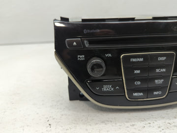 2014-2015 Hyundai Genesis Radio AM FM Cd Player Receiver Replacement P/N:96180-2M118YHG Fits Fits 2014 2015 OEM Used Auto Parts