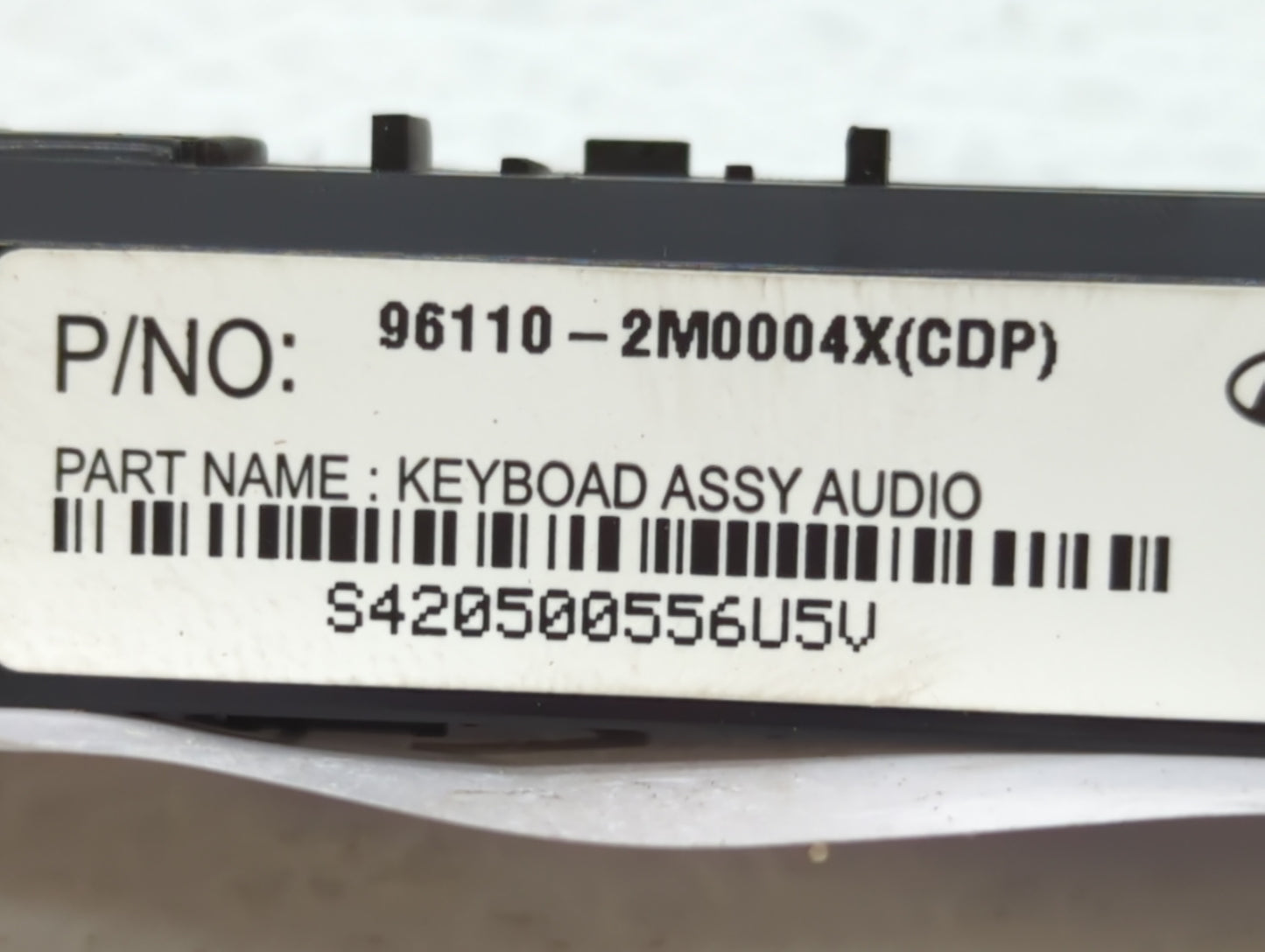 2013-2016 Hyundai Genesis Radio Control Panel - Oemusedautoparts1.com