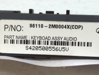 2013-2016 Hyundai Genesis Radio Control Panel - Oemusedautoparts1.com