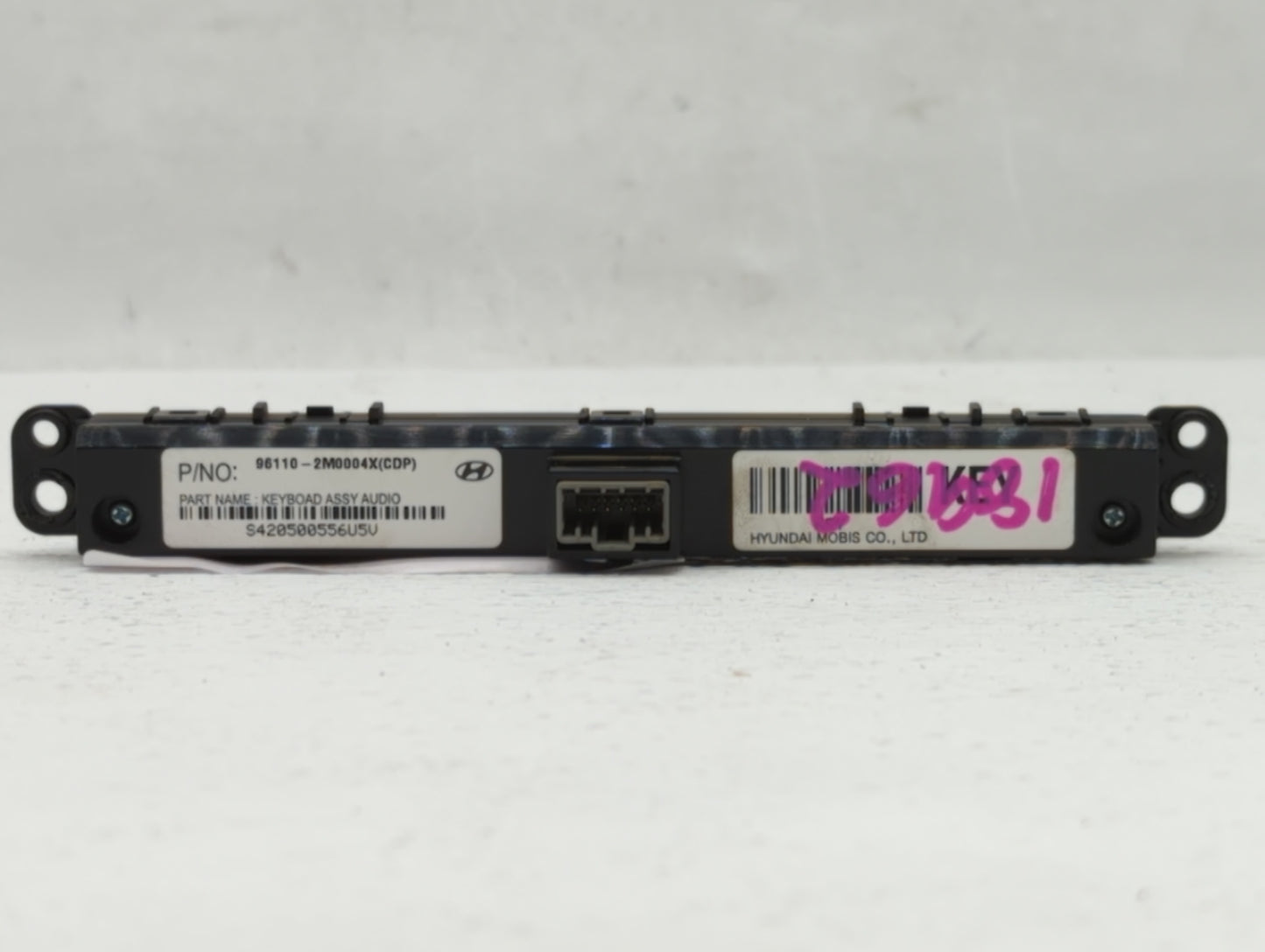 2013-2016 Hyundai Genesis Radio Control Panel - Oemusedautoparts1.com