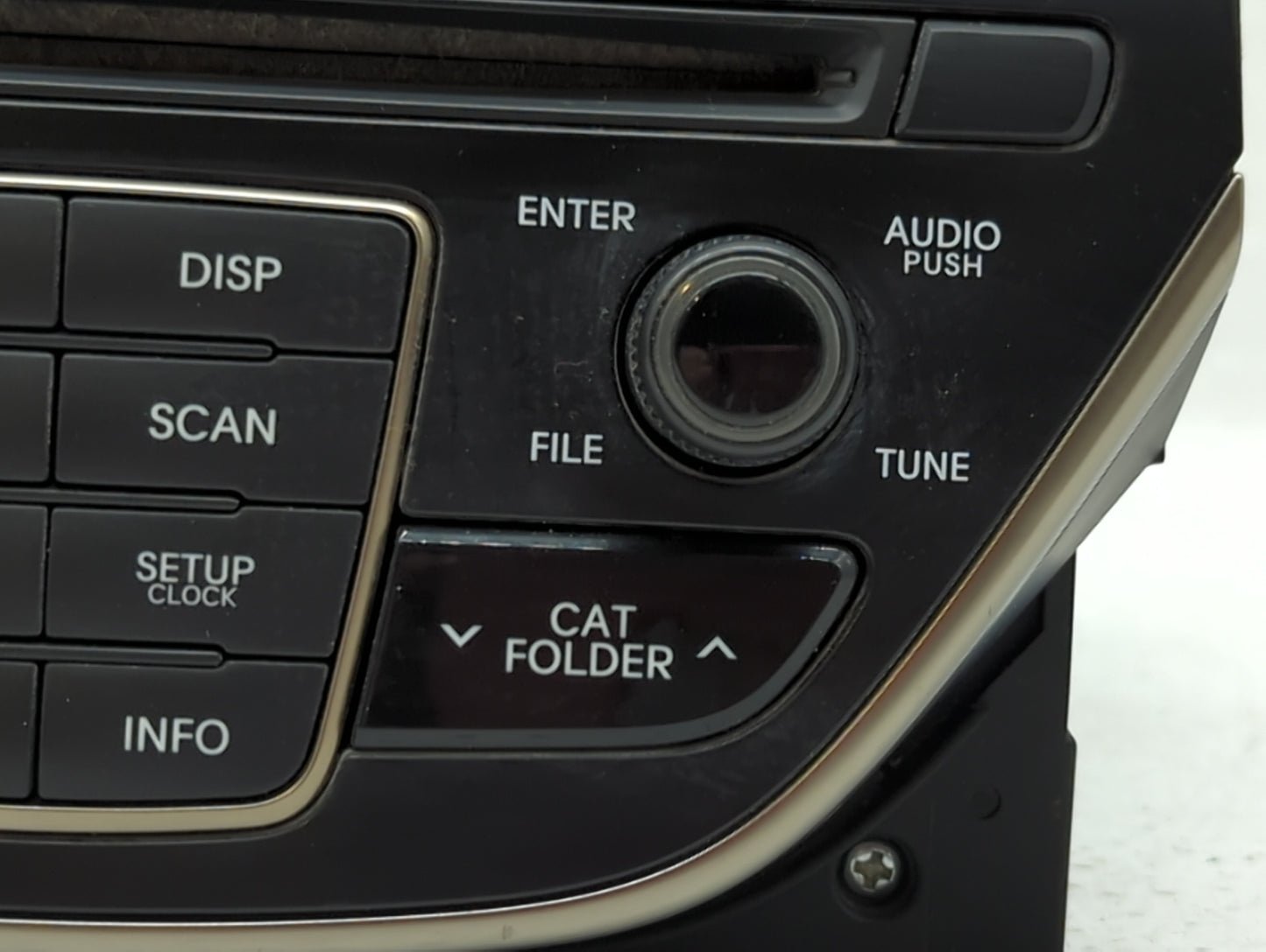 2014-2015 Hyundai Genesis Am Fm Cd Player Radio Receiver - Oemusedautoparts1.com