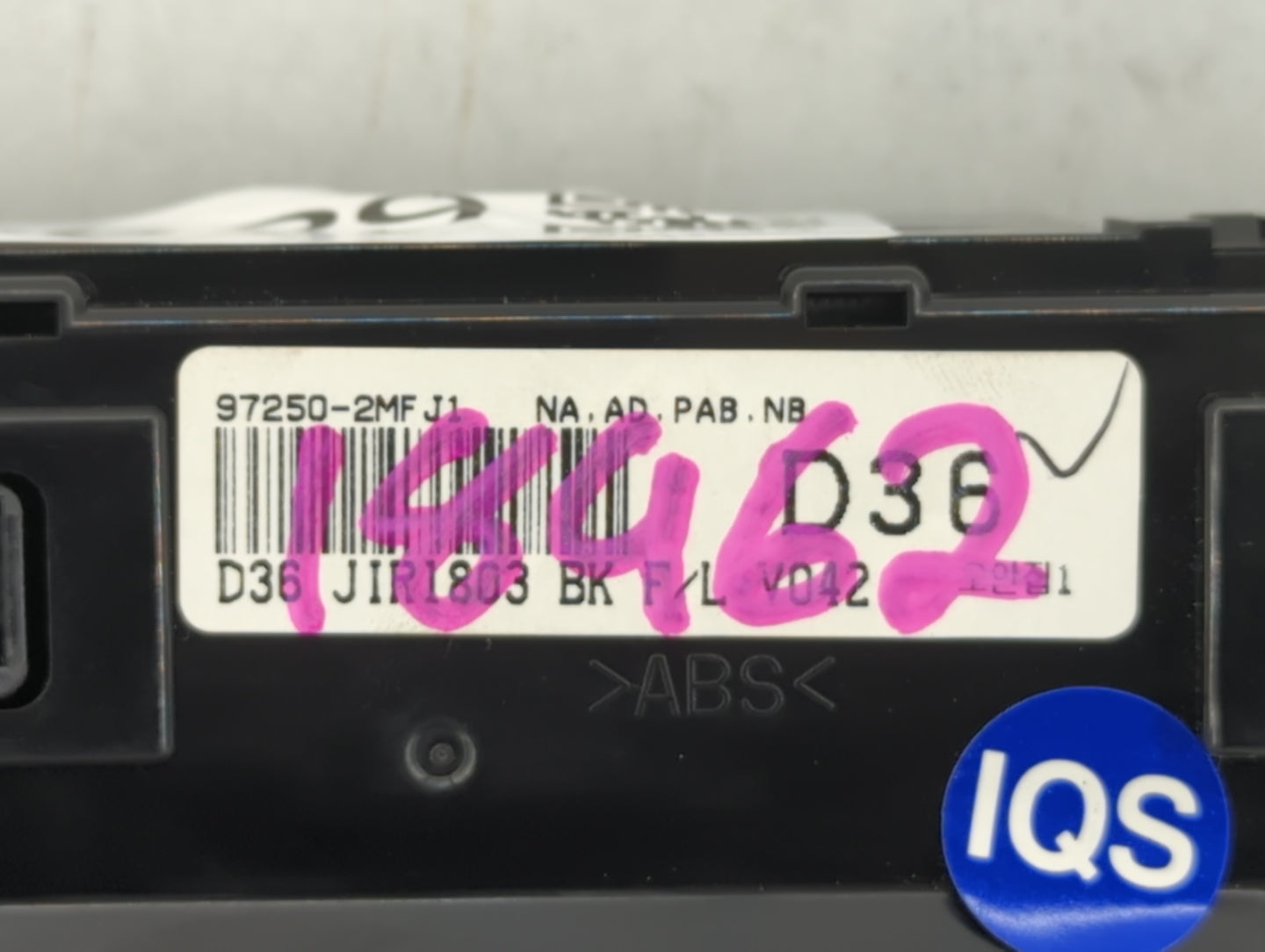 2013-2016 Hyundai Genesis Climate Control Module Temperature AC/Heater Replacement P/N:D36 JIR1803 BK 07250-2MF J1 Fits OEM 