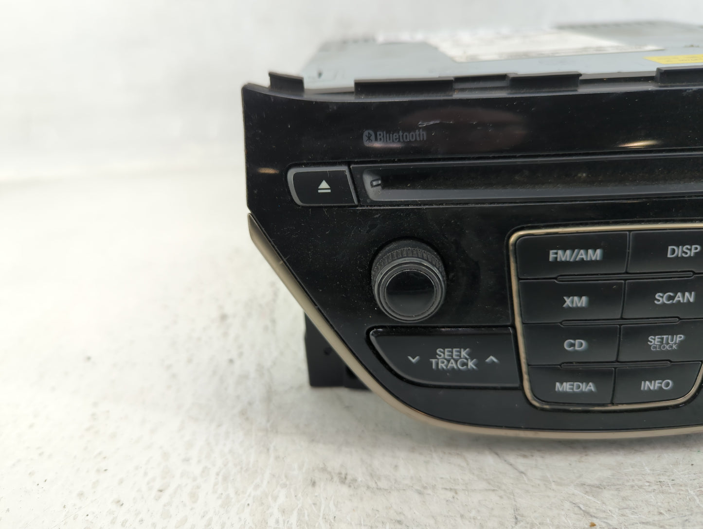 2014-2015 Hyundai Genesis Radio AM FM Cd Player Receiver Replacement P/N:96180-2M118YHG Fits Fits 2014 2015 OEM Used Auto Pa