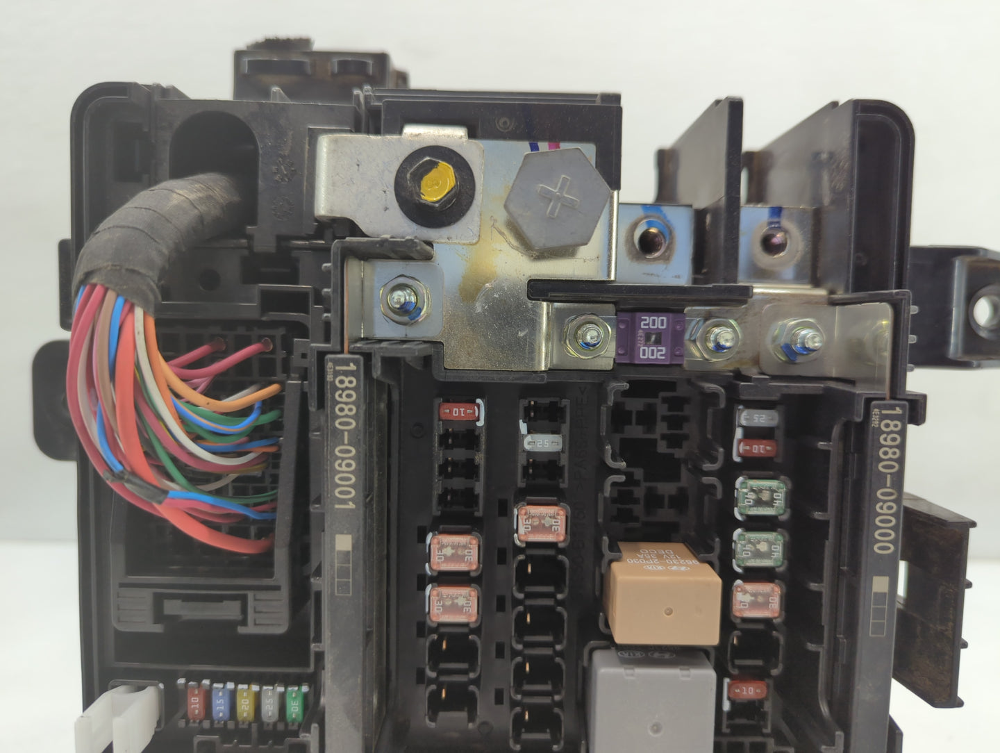 2015 Hyundai Genesis Fusebox Fuse Box Panel Relay Module P/N:1409201842 91204-B1633 Fits OEM Used Auto Parts - Oemusedautopa