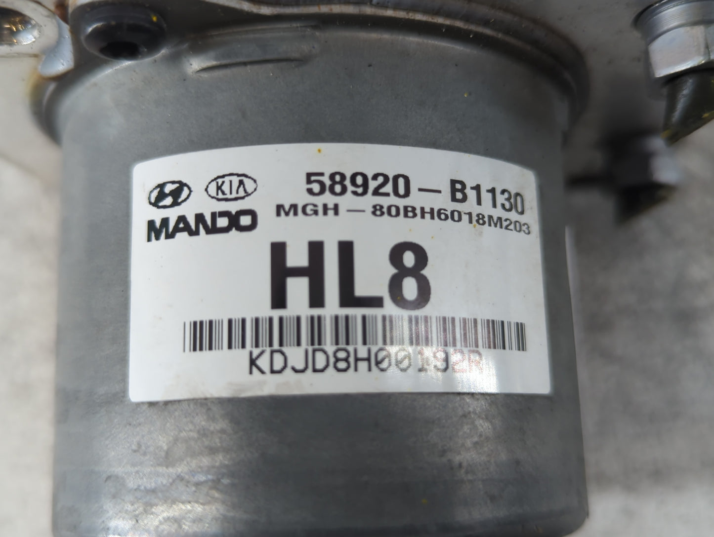 2015-2016 Hyundai Genesis ABS Pump Control Module Replacement P/N:58920-B1130 Fits Fits 2015 2016 2017 OEM Used Auto Parts -