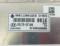 2015-2016 Hyundai Genesis PCM Engine Control Computer ECU ECM PCU OEM P/N:9001130016KB 39175-3F100 Fits Fits 2015 2016 2017 