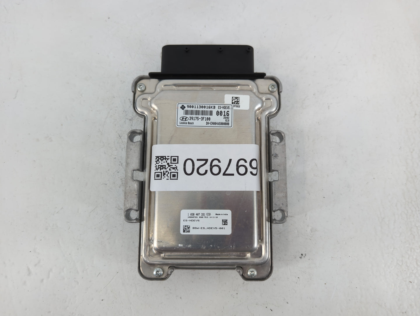 2015-2016 Hyundai Genesis PCM Engine Control Computer ECU ECM PCU OEM P/N:9001130016KB 39175-3F100 Fits Fits 2015 2016 2017 