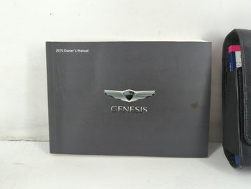 2015 Hyundai Genesis Owners Manual Book Guide P/N:FB10-EU47E OEM Used Auto Parts