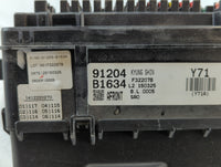 2015 Hyundai Genesis Fusebox Fuse Box Panel Relay Module P/N:91204 B1634 Fits OEM Used Auto Parts - Oemusedautoparts1.com