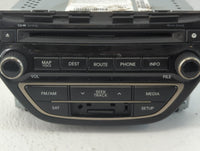 2013-2015 Hyundai Genesis Radio AM FM Cd Player Receiver Replacement P/N:96560-2M552YHG Fits Fits 2013 2014 2015 OEM Used Au