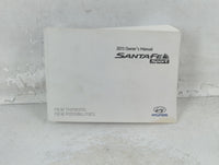 2015 Hyundai Santa Fe Owners Manual Book Guide P/N:F2W0-EU54F OEM Used Auto Parts - Oemusedautoparts1.com