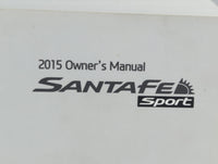 2015 Hyundai Santa Fe Owners Manual Book Guide P/N:F2W0-EU54F OEM Used Auto Parts - Oemusedautoparts1.com