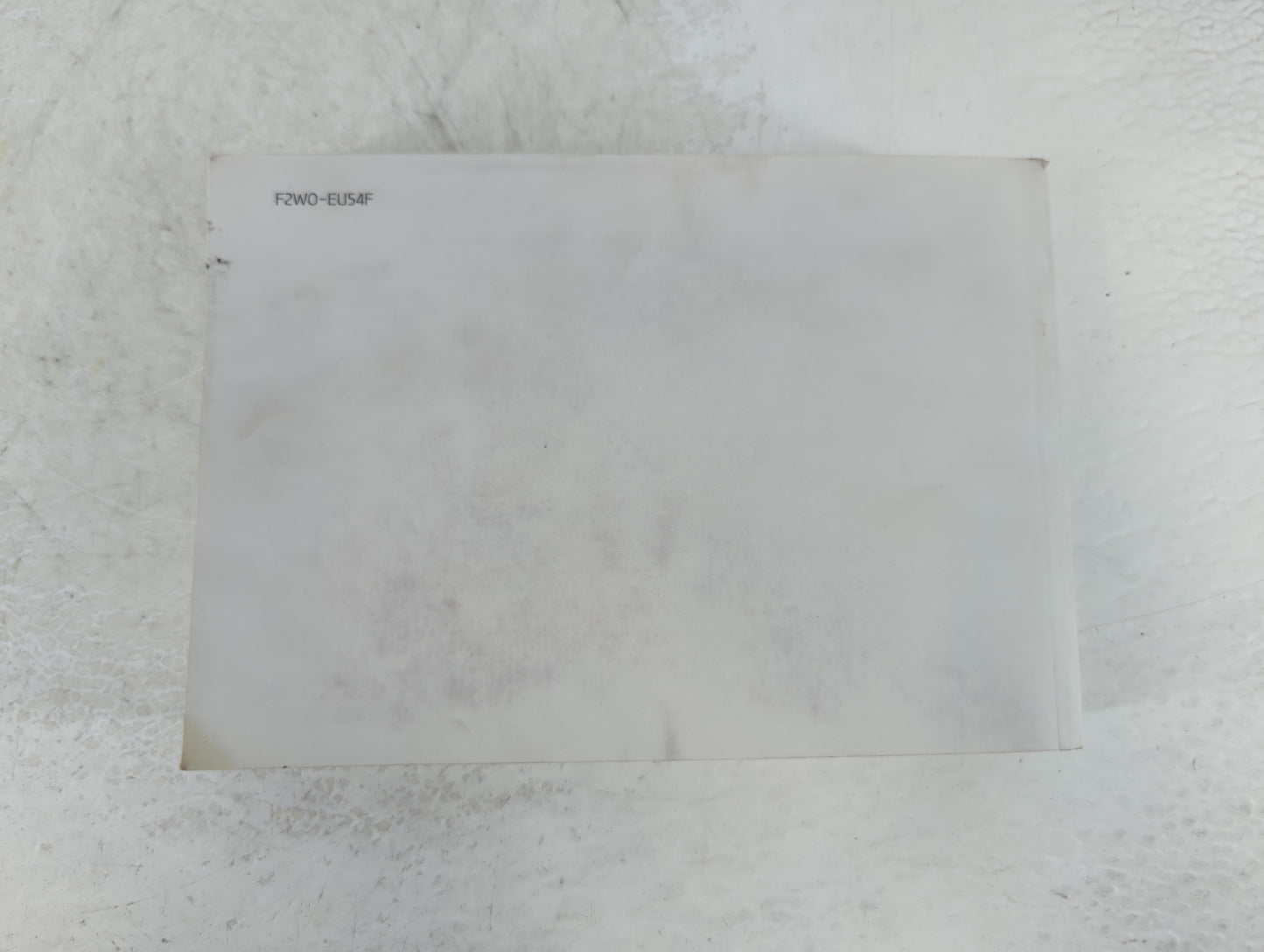 2015 Hyundai Santa Fe Owners Manual Book Guide P/N:F2W0-EU54F OEM Used Auto Parts - Oemusedautoparts1.com