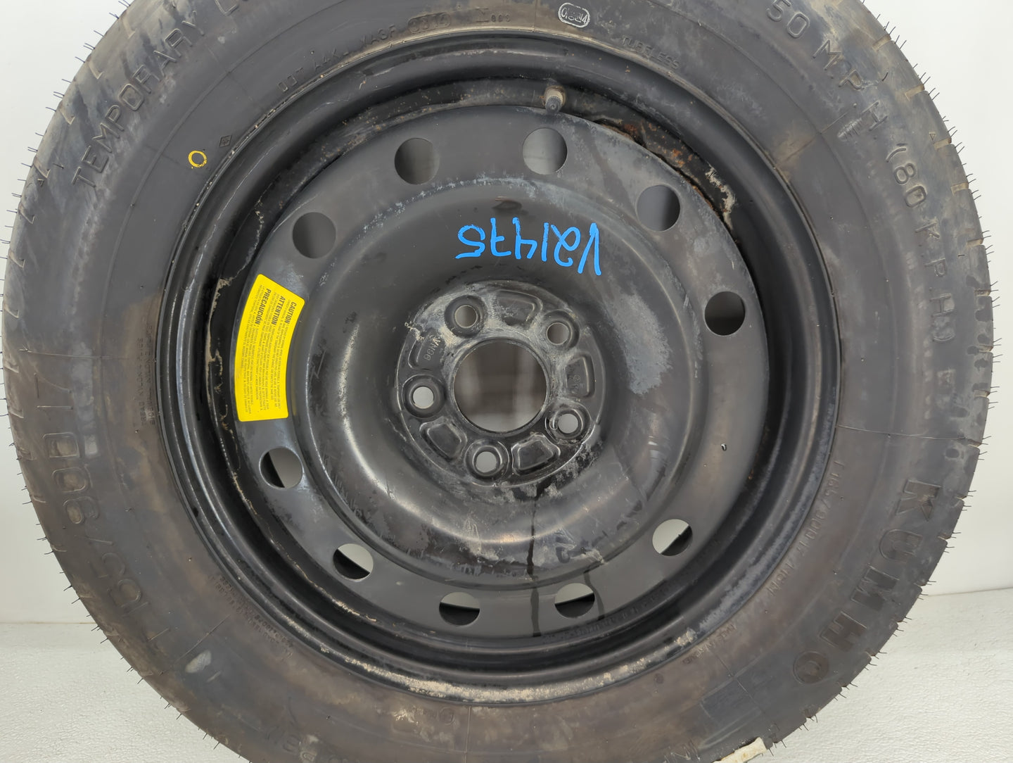 2007-2020 Hyundai Santa Fe Spare Donut Tire Wheel Rim Oem - Oemusedautoparts1.com