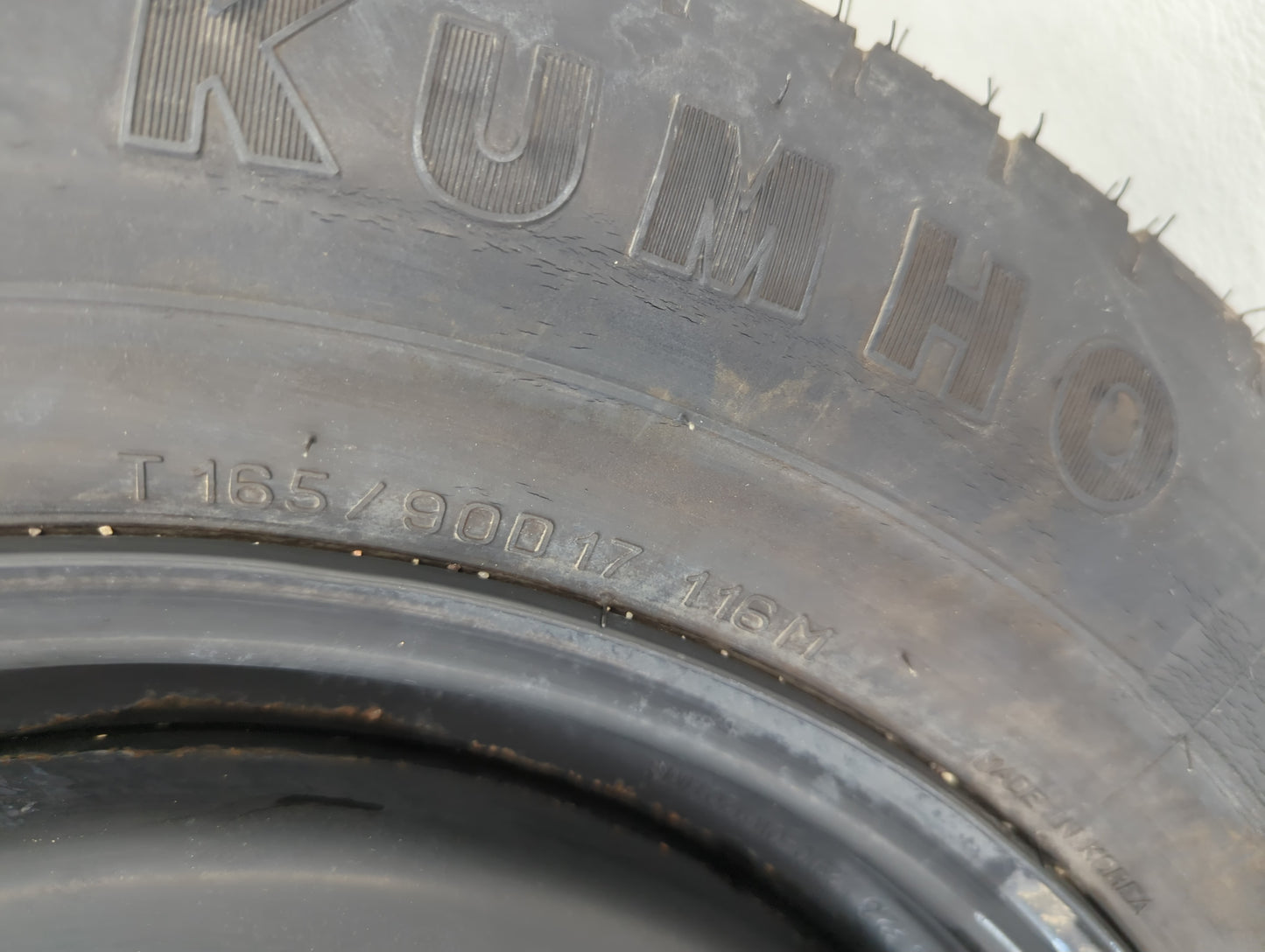 2007-2020 Hyundai Santa Fe Spare Donut Tire Wheel Rim Oem - Oemusedautoparts1.com