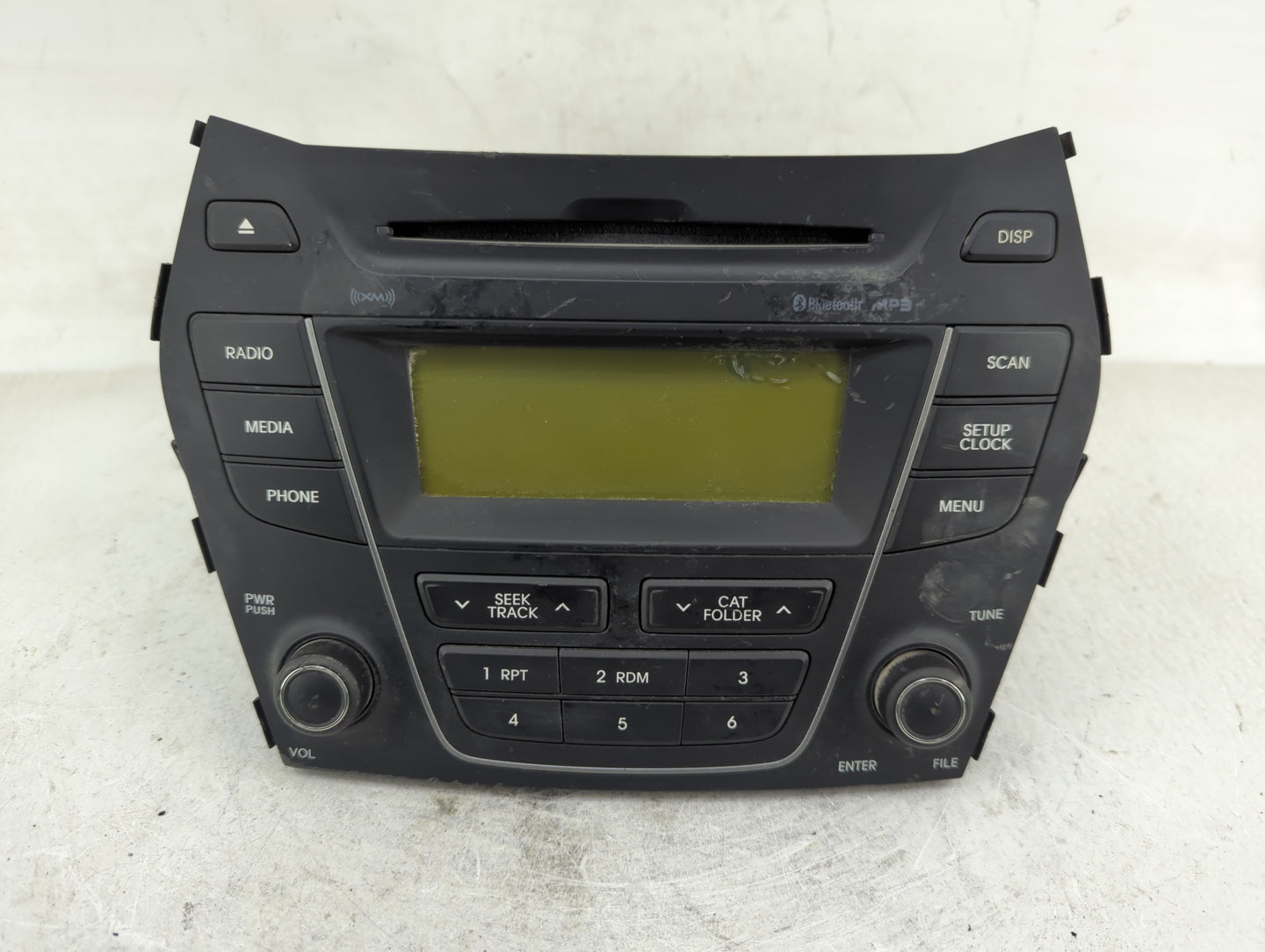 2013-2016 Hyundai Santa Fe Radio AM FM Cd Player Receiver Replacement P/N:96170-4Z0024X Fits Fits 2013 2014 2015 2016 OEM Us