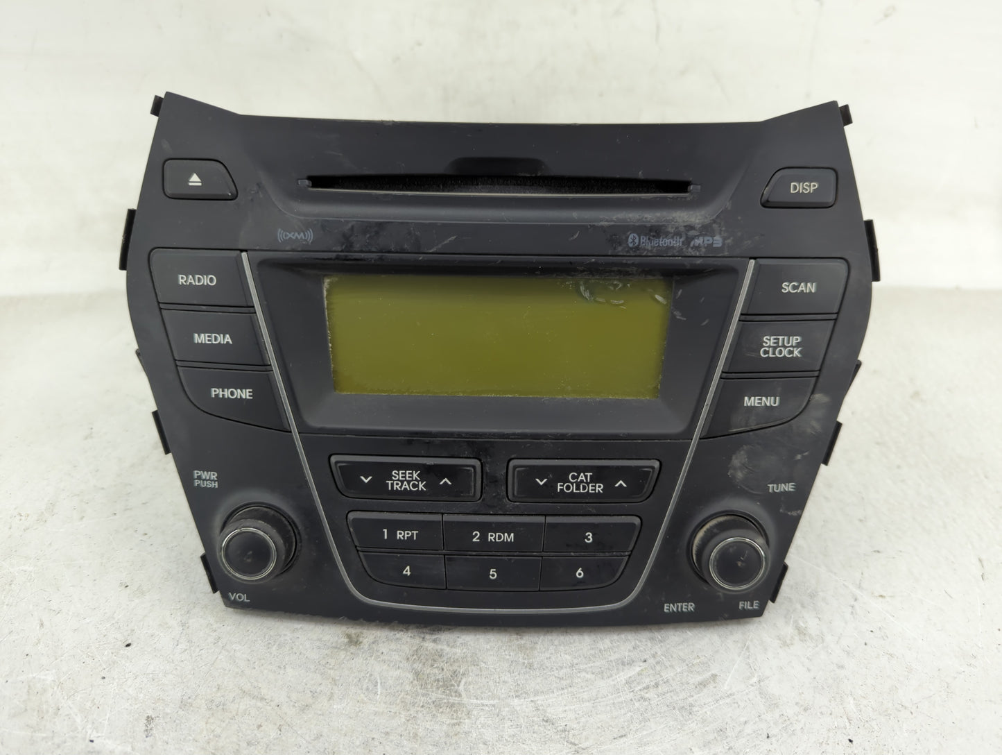 2013-2016 Hyundai Santa Fe Radio AM FM Cd Player Receiver Replacement P/N:96170-4Z0024X Fits Fits 2013 2014 2015 2016 OEM Us