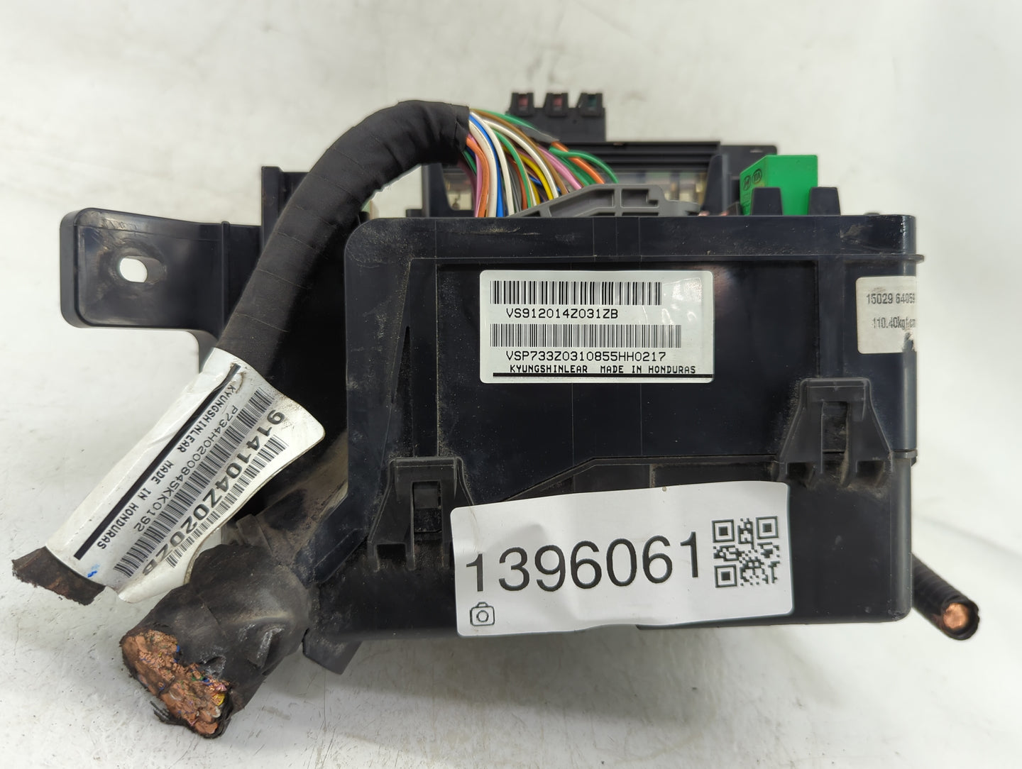 2015 Hyundai Santa Fe Fusebox Fuse Box Panel Relay Module P/N:91200-3Q014 Fits OEM Used Auto Parts - Oemusedautoparts1.com