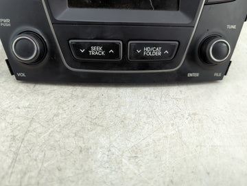 2013-2016 Hyundai Santa Fe Radio AM FM Cd Player Receiver Replacement P/N:96180-B89514X Fits Fits 2013 2014 2015 2016 OEM Used Auto Parts