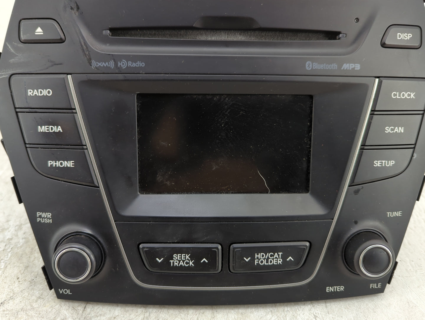 2013-2016 Hyundai Santa Fe Radio AM FM Cd Player Receiver Replacement P/N:96180-B89514X Fits Fits 2013 2014 2015 2016 OEM Us