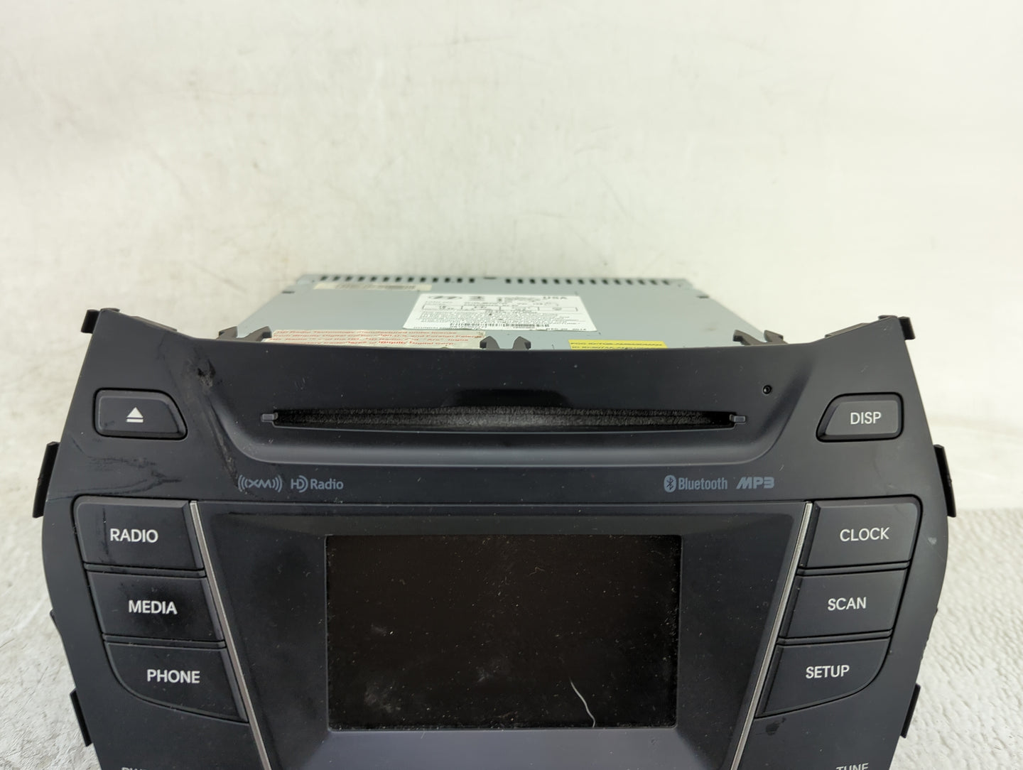 2013-2016 Hyundai Santa Fe Radio AM FM Cd Player Receiver Replacement P/N:96180-B89514X Fits Fits 2013 2014 2015 2016 OEM Us