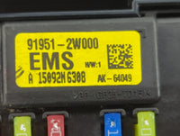 2013-2016 Hyundai Santa Fe Fusebox Fuse Box Panel Relay Module P/N:91951-2W000 91210 B8501 Fits Fits 2013 2014 2015 2016 OEM