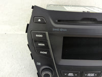 2015-2016 Hyundai Santa Fe Radio AM FM Cd Player Receiver Replacement Fits Fits 2015 2016 OEM Used Auto Parts - Oemusedautop