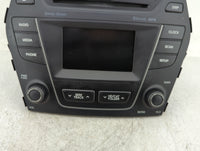 2015-2016 Hyundai Santa Fe Radio AM FM Cd Player Receiver Replacement Fits Fits 2015 2016 OEM Used Auto Parts - Oemusedautop