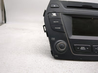 2015-2016 Hyundai Santa Fe Radio AM FM Cd Player Receiver Replacement P/N:961804Z1024X Fits Fits 2015 2016 OEM Used Auto Par