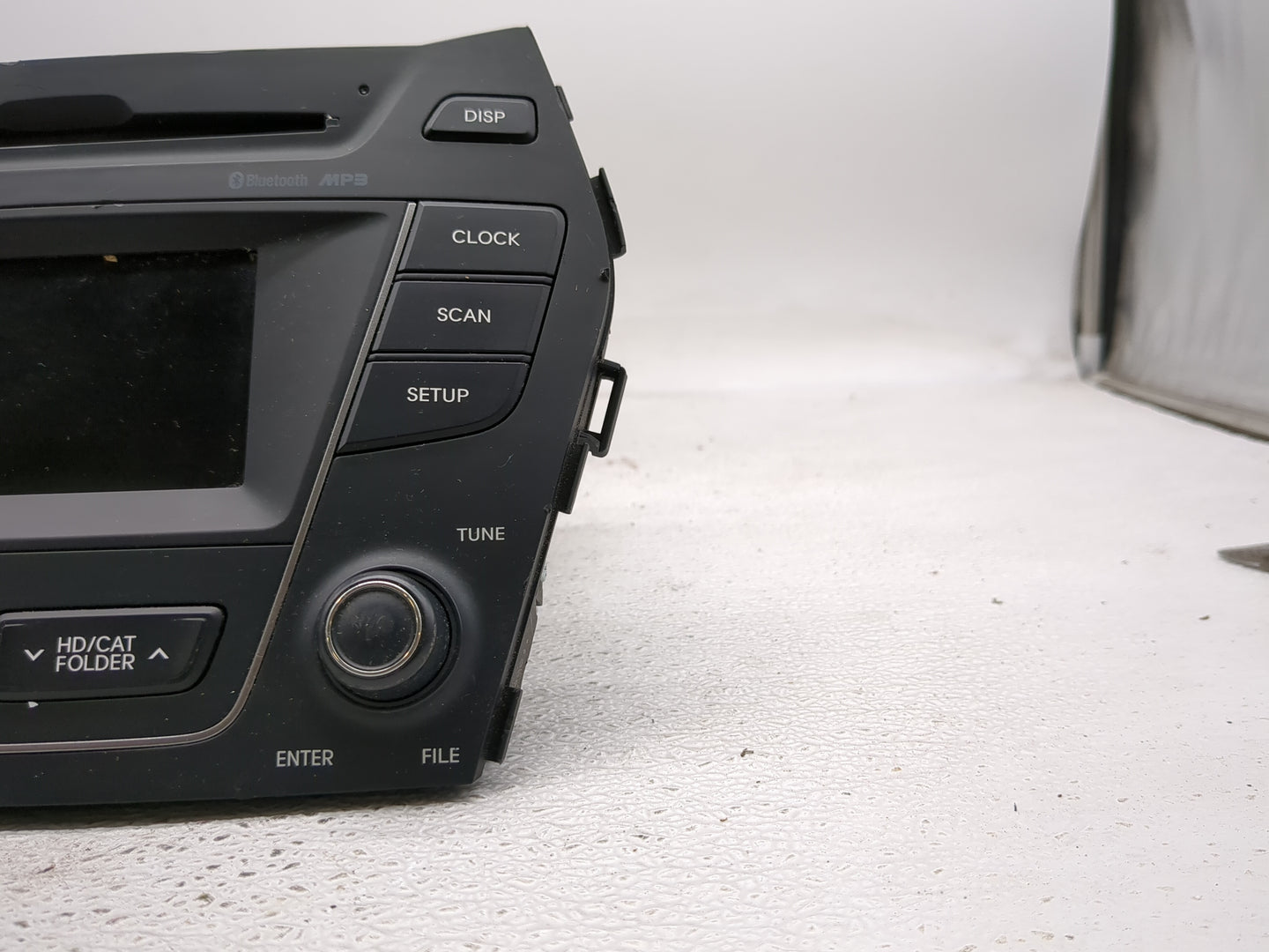 2015-2016 Hyundai Santa Fe Radio AM FM Cd Player Receiver Replacement P/N:961804Z1024X Fits Fits 2015 2016 OEM Used Auto Par