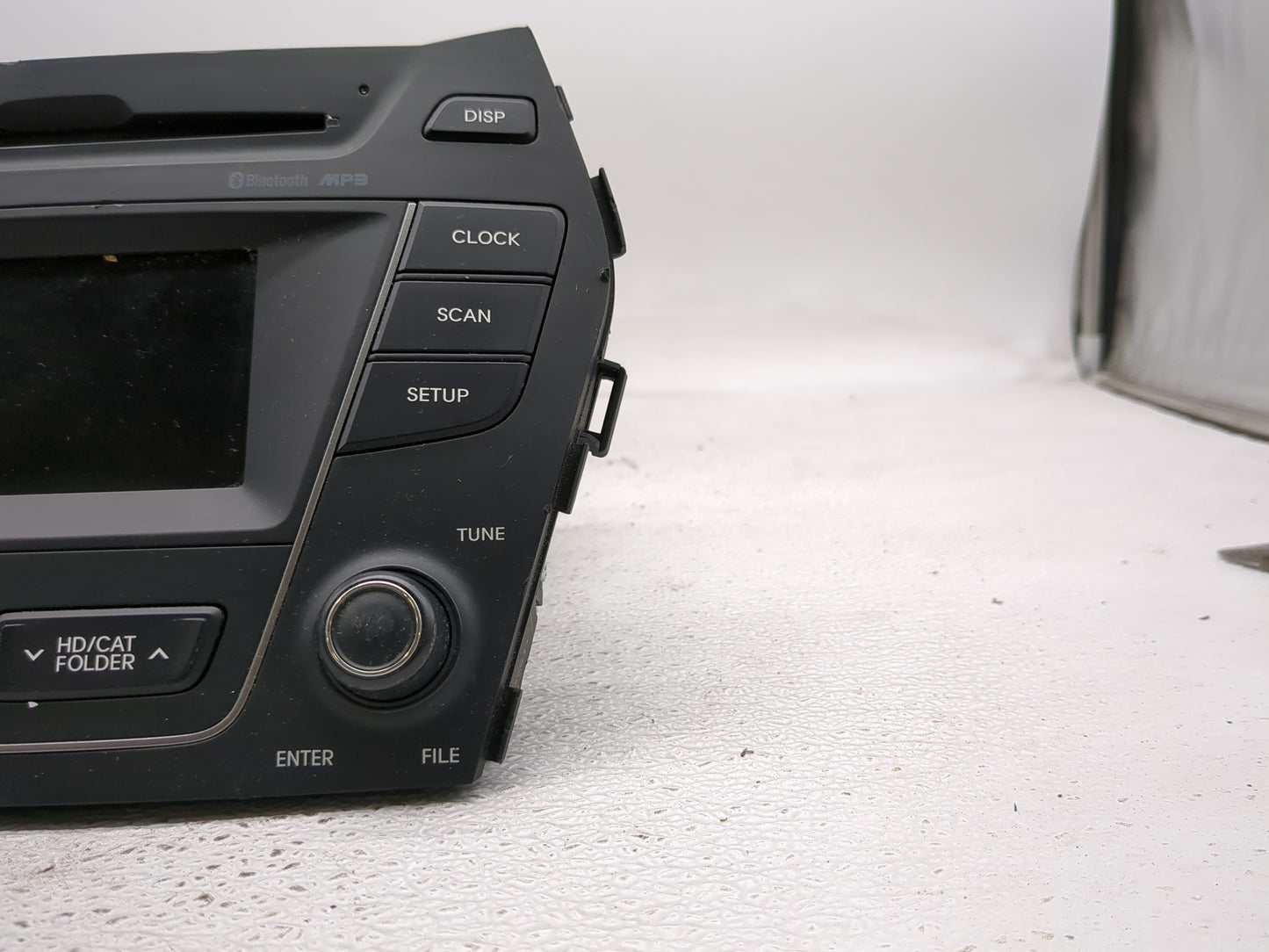 2015-2016 Hyundai Santa Fe Radio AM FM Cd Player Receiver Replacement P/N:961804Z1024X Fits Fits 2015 2016 OEM Used Auto Par