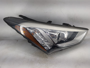 2015 Hyundai Santa Fe Passenger Right Oem Front Light Lamp Black - Oemusedautoparts1.com