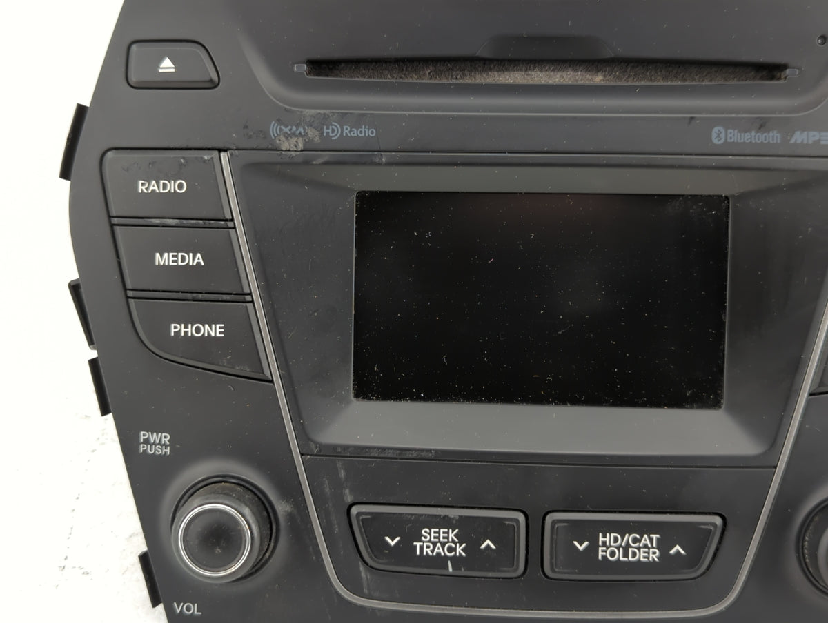 2013-2016 Hyundai Santa Fe Am Fm Cd Player Radio Receiver 418706 - Oemusedautoparts1.com