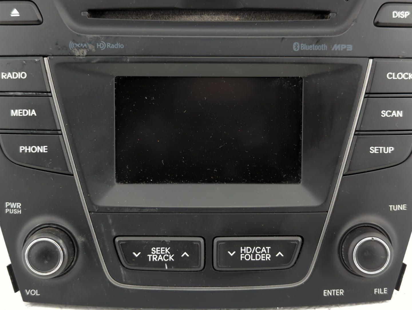 2013-2016 Hyundai Santa Fe Am Fm Cd Player Radio Receiver - Oemusedautoparts1.com