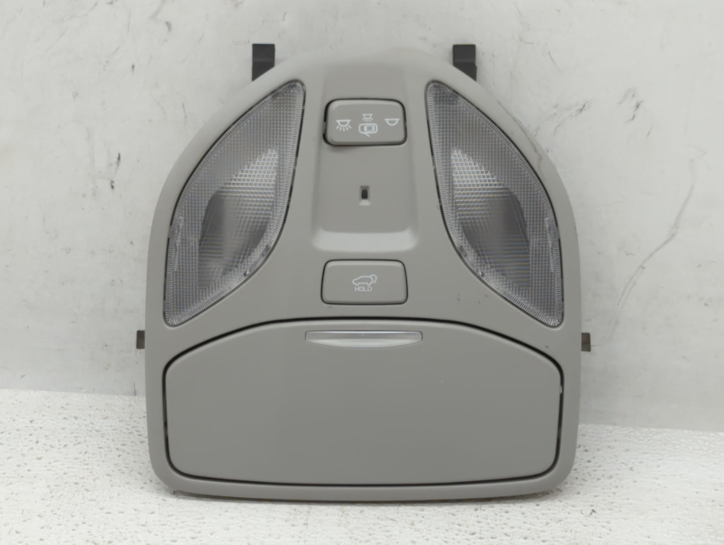 2015 Hyundai Santa Fe Overhead Roof Console Grey - Oemusedautoparts1.com
