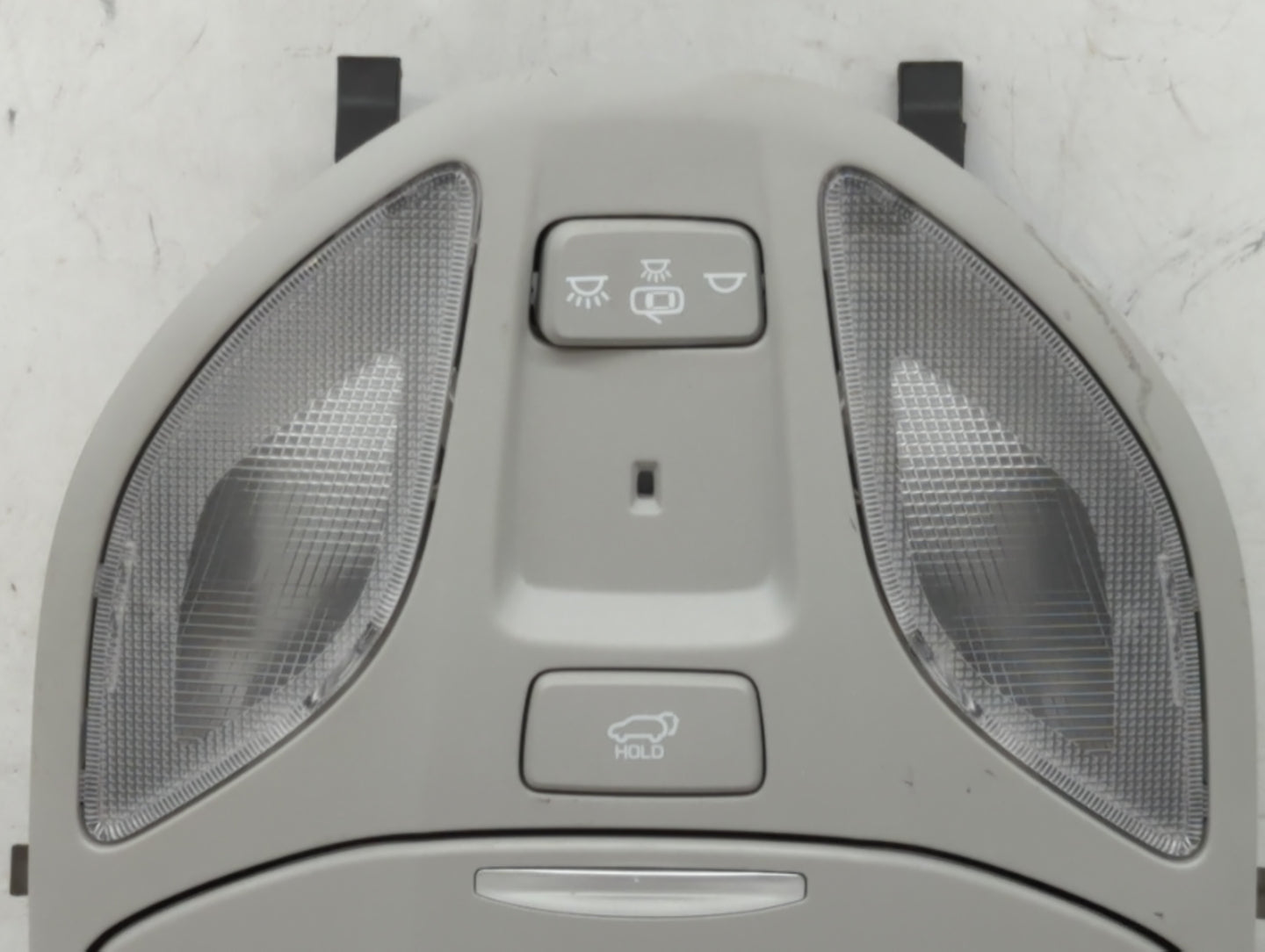 2015 Hyundai Santa Fe Overhead Roof Console Grey - Oemusedautoparts1.com