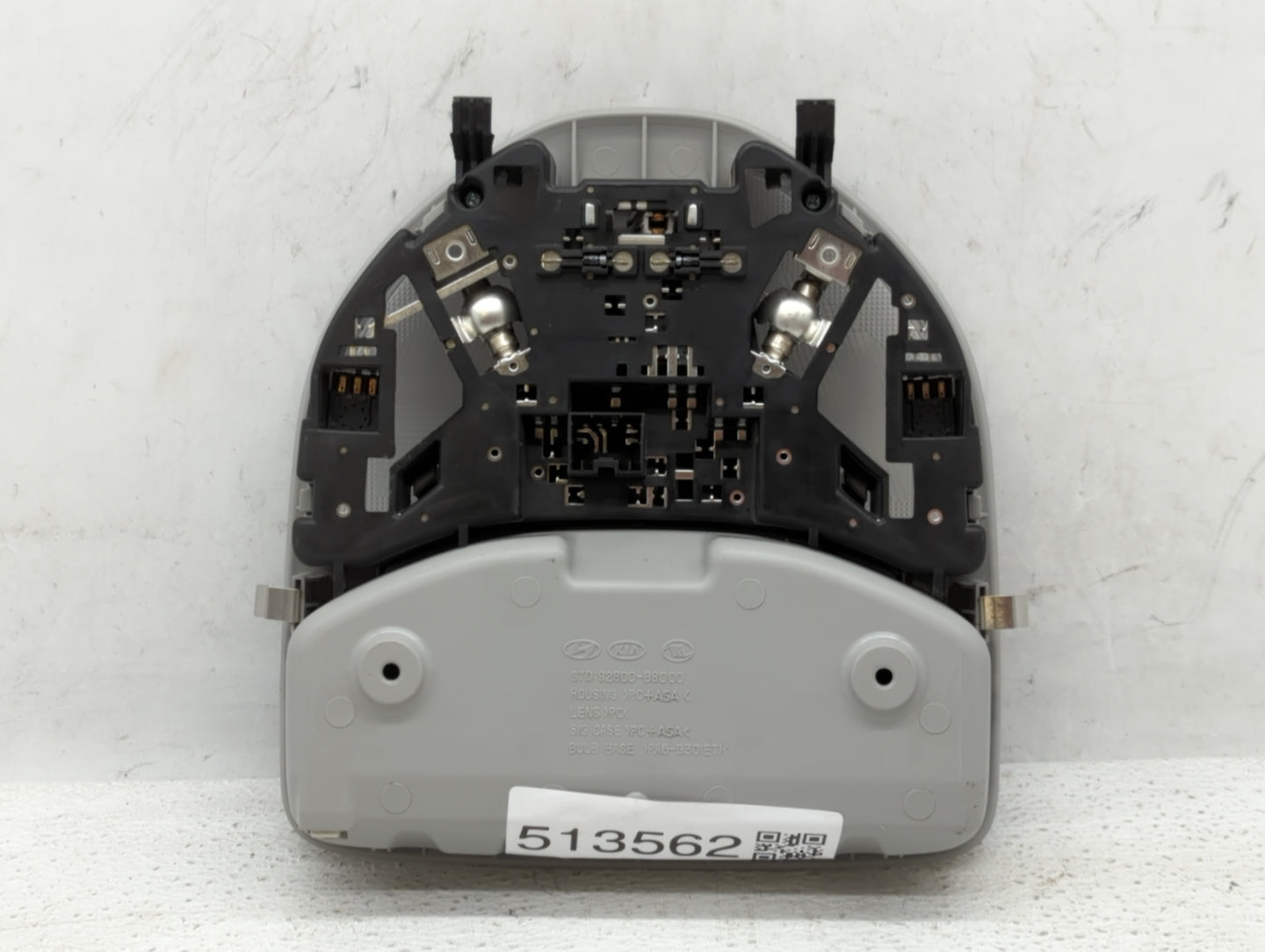2015 Hyundai Santa Fe Overhead Roof Console Grey - Oemusedautoparts1.com