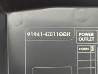 2015 Hyundai Santa Fe Fusebox Fuse Box Panel Relay Module P/N:91941-4Z011 Fits OEM Used Auto Parts - Oemusedautoparts1.com